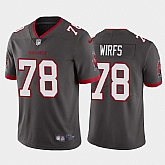 Youth Nike Buccaneers 78 Tristan Wirfs Gray 2020 NFL Draft First Round Pick Vapor Untouchable Limited Jersey Dzhi